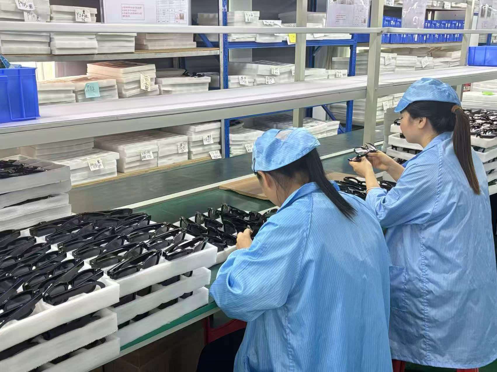 Eyewear assembly & inspection